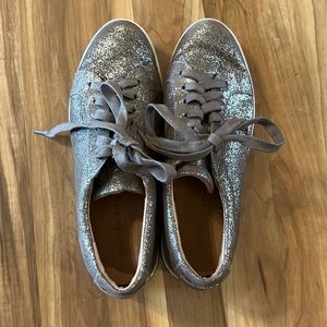 Gentle Souls by Kenneth Cole sparkly platform sneakers
